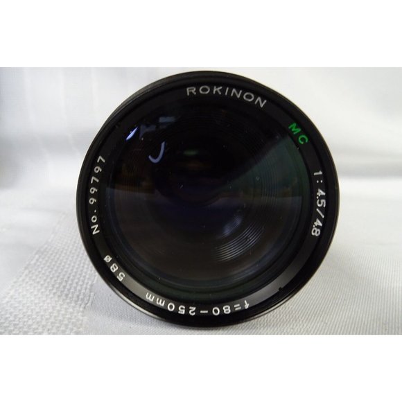 Rokinon Lens MC 1:4.5-4.8 f=80-250mm Lens w/ Case - Picture 2 of 3